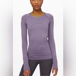 Lululemon Purple Swiftly Tech Top